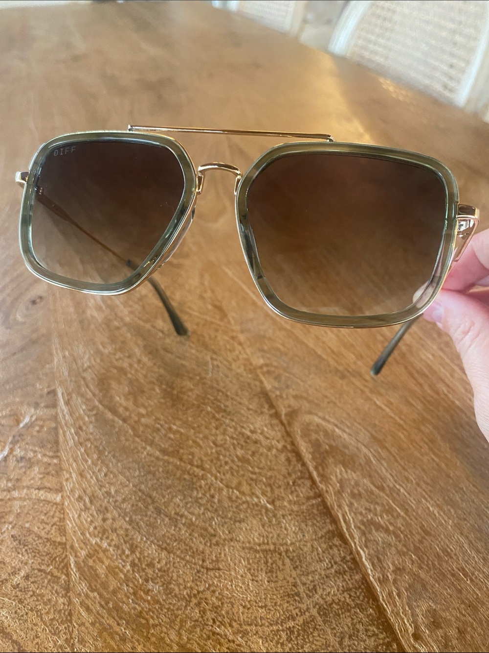 DIFF Jordan Cool Matcha Gradient Sunglasses - Picture 6 of 11